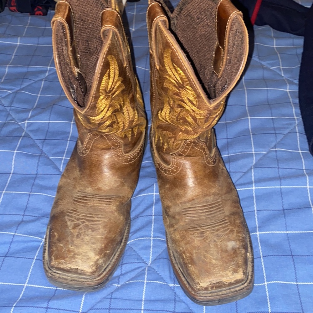 Justin composite toe boots